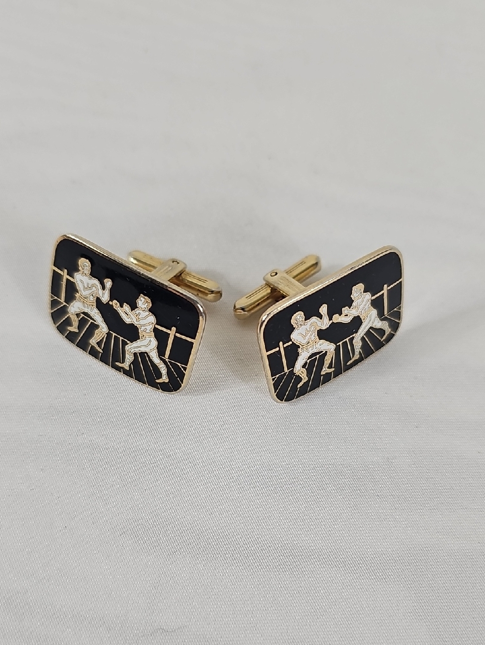 Vintage Boxing Cufflinks